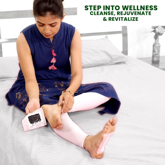 Detox Foot Patches | Deep Cleansing Foot Patch | Stress Relief & Better Sleep