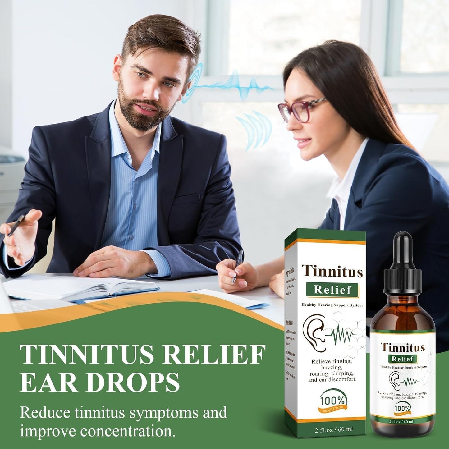Tinnitus Relief Drops (کان کےتمام مسائل کےلیے) || RAMADAN SALE