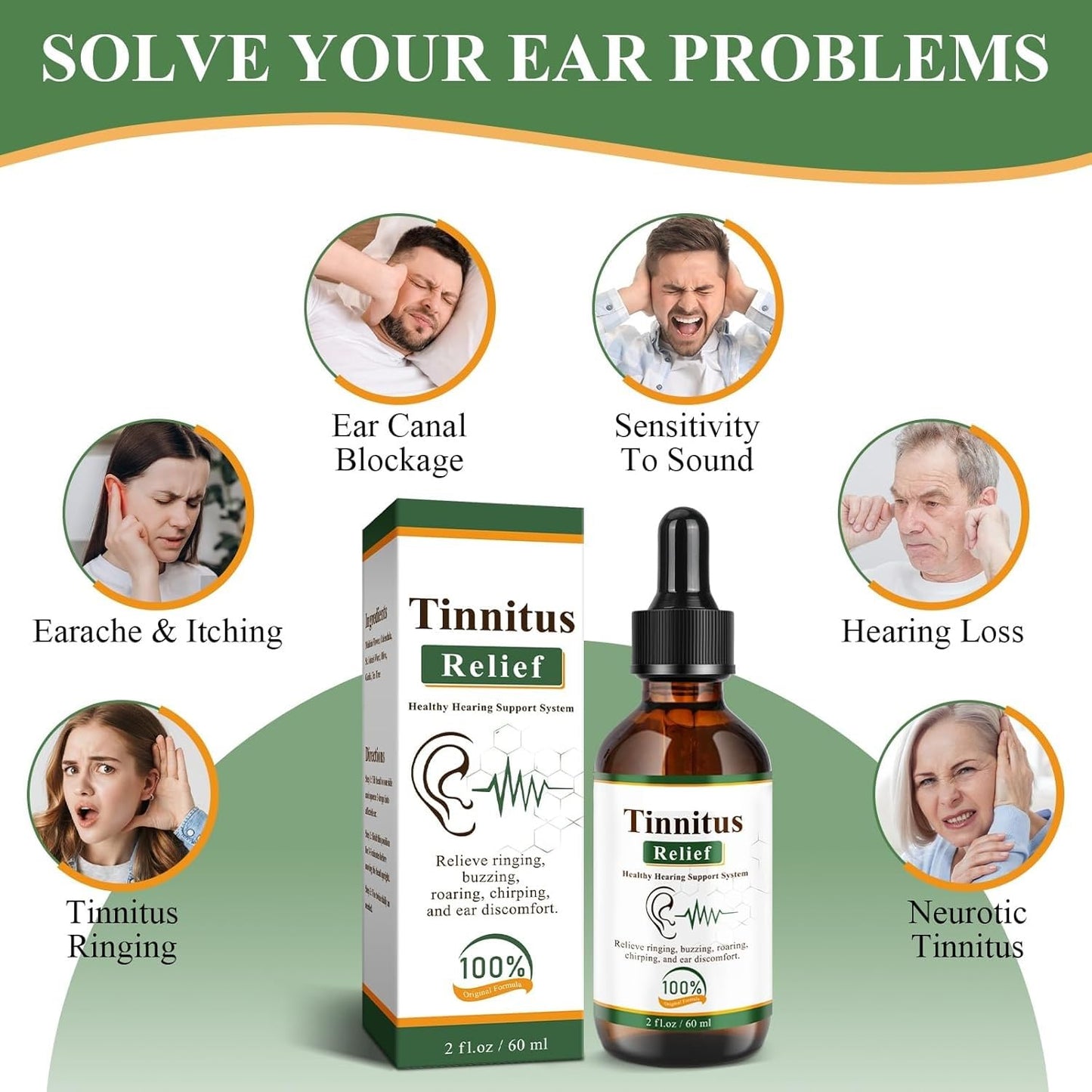 Tinnitus Relief Drops (کان کےتمام مسائل کےلیے) || RAMADAN SALE