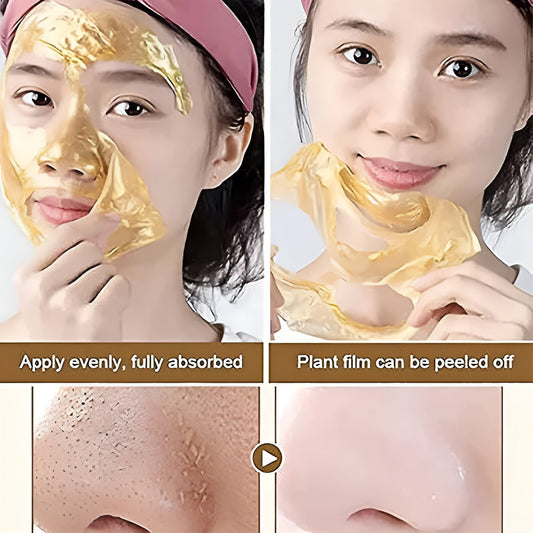 Retinol Gold Mask Deep Moisturizing Brightening Anti-aging Lifting Oil Tear-Off